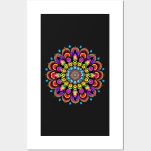 Bohemian Rhapsody Mandala Posters and Art